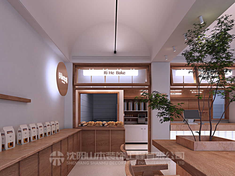 大連面包店裝修設計